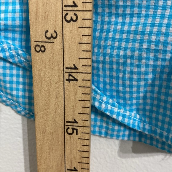 RALPH LAUREN Blue Gingham Short Sleeve Oxford Shirt 24 Months Button Up Boys - Picture 10 of 10